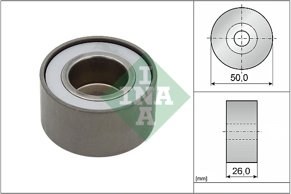Deflection/Guide Pulley, V-ribbed belt